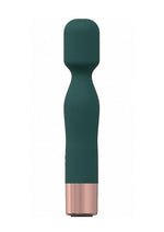 Load image into Gallery viewer, Loveline Glamour Silicone Rechargeable 10 Speed Mini Wand - Forest - Green