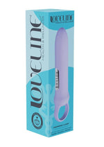 Load image into Gallery viewer, Loveline Harmony Loop Grip 10 Function Rechargeable Silicone Vibrator - Lavender/Purple
