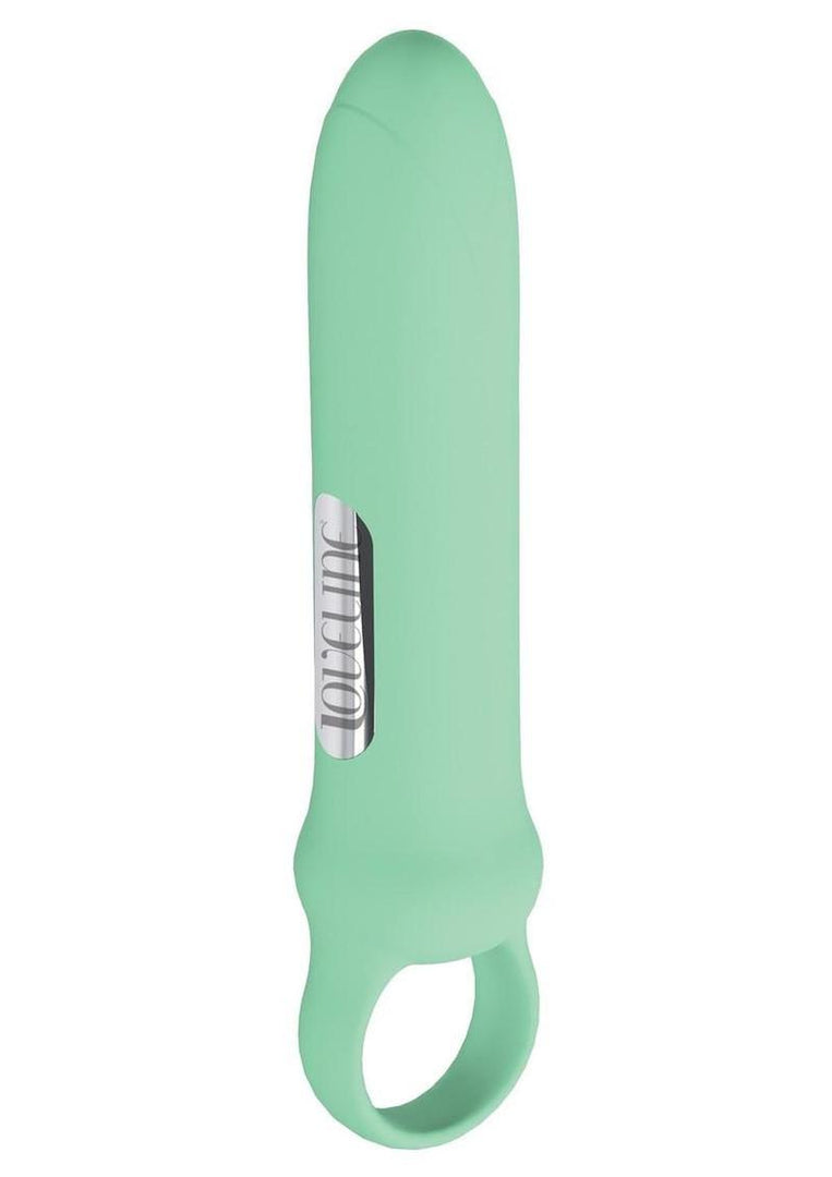 Loveline Harmony Loop Grip Vibe Ergonomic 10 Function Silicone Bullet Massager
