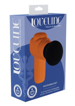 Load image into Gallery viewer, Loveline Microboost 10 Function Vibrating Rechargeable Silicone Massager - Orange