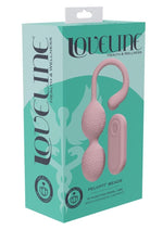 Load image into Gallery viewer, Loveline Pelvifit Beads 10 Function Vibrating Rechargeable Silicone Kegel Vibe with Remote Control - Pink
