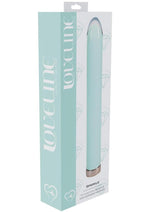 Load image into Gallery viewer, Loveline Sparkle Rechargeable 10 Function Glass Vibrator - Green - 6.3in
