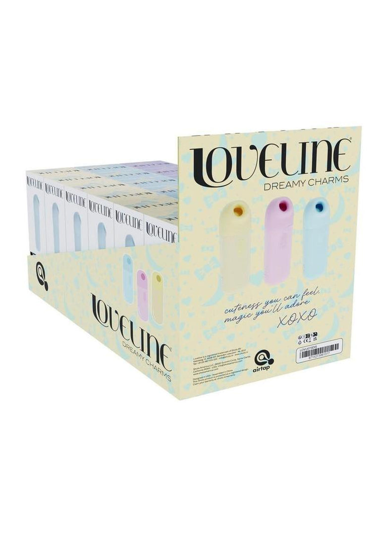 Loveline Sweetie Airtaptech Clitoral Stimulators - Assorted Colors - 20 Per Display