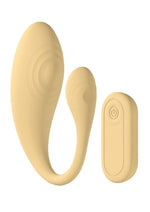 Load image into Gallery viewer, Loveline Wave C-Shape 10 Function Rechargeable Silicone Vibrator with Remote Control