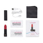 Lovense Exomoon Rechargeable Silicone Lipstick Bullet Vibrator