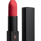 Lovense Exomoon Rechargeable Silicone Lipstick Bullet Vibrator - Black/Red
