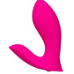 Lovense Flexer Rechargeable Silicone App-Controlled Panty Vibe - Pink