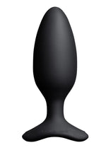 Load image into Gallery viewer, Lovense Hush 2 Rechargeable App Compatible Silicone Vibrating Anal Plug - Black - 1.75in
