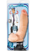 Load image into Gallery viewer, Loverboy Doctor Love Dildo with Balls - Flesh/Vanilla - 10.25in
