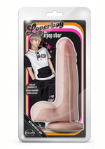 Load image into Gallery viewer, Loverboy K Pop Star Dildo - Vanilla - 7.25in
