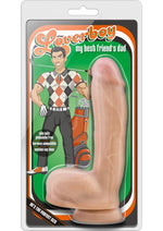 Load image into Gallery viewer, Loverboy My Best Friend&#39;s Dad Dildo with Balls - Vanilla - 8in
