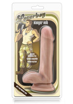 Load image into Gallery viewer, Loverboy Ranger Rob Dildo with Balls - Flesh/Vanilla - 6.5in
