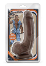 Load image into Gallery viewer, Loverboy The Mechanic Dildo - Chocolate - 9in
