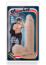 Load image into Gallery viewer, Loverboy The War Hero Dildo with Balls - Vanilla - 8in
