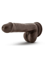 Load image into Gallery viewer, Loverboy Top Gun Tommy Dildo with Balls - Chocolate - 6.5in
