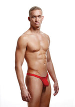 Load image into Gallery viewer, Low Rise Thong - Red - Medium/Small
