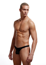 Load image into Gallery viewer, Low Rise Thong - Black - XXLarge