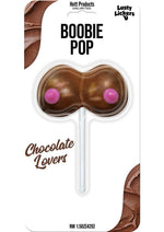 Load image into Gallery viewer, Boobies Pop Chocolate Lovers Lollipop - Chocolate
