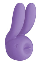 Load image into Gallery viewer, Luv Clit Licker Bunny Rechargeable Silicone Vibrator - Purple

