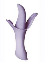 Load image into Gallery viewer, Luv Magic Tongue Silicone Rechargeable Clitoral Stimulator - Lavender/Purple