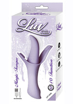 Load image into Gallery viewer, Luv Magic Tongue Silicone Rechargeable Clitoral Stimulator - Lavender/Purple