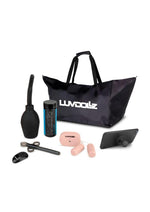 Load image into Gallery viewer, Luvdollz Remote Control Vibrating Rechargeable Masturbator - Pussy and Ass

