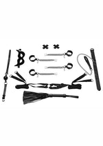 Load image into Gallery viewer, Lux Fetish All-Chained-Up Bondage Play Bedspreaders - 6 Piece Set