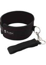 Load image into Gallery viewer, Lux Fetish Collar and Leash Set Adjustable - Black
