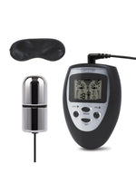 Load image into Gallery viewer, Lux Fetish Electro Sex Shock Bullet with Remote Control - Black
