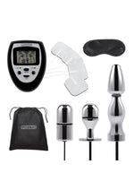Load image into Gallery viewer, Lux Fetish Electro Sex Ultra Shock - Black - 9 Piece/Set