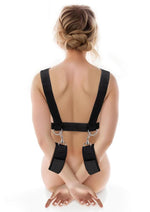 Load image into Gallery viewer, Lux Fetish Position Pal Harness with Removable Thigh Cuffs