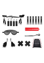 Load image into Gallery viewer, Lux Fetish Sensory Experience Bedspreaders - 7 Piece Set/Set