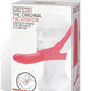 Lux Fetish The Original Facilitator Face Strap-On with Dildo - Pink