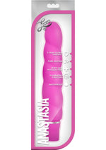 Load image into Gallery viewer, Luxe Anastasia Silicone Vibrator - Pink
