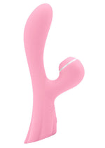 Load image into Gallery viewer, Luxe Aura Rechargeable Silicone Clitoral Stimulator - Pink
