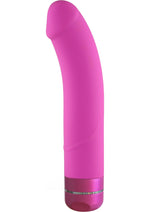 Load image into Gallery viewer, Luxe Beau Vibrating Silicone Dildo - Pink - 8.5in
