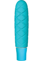 Load image into Gallery viewer, Luxe Cozi Siliconemini Vibrator - Aqua/Blue
