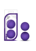 Load image into Gallery viewer, Luxe Double O Advanced Kegel Balls - Purple - 1.3oz