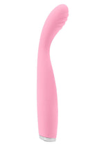 Load image into Gallery viewer, Luxe Lillie Silicone Rechargeable Vibrating Slim Wand Massager - Pink