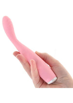 Load image into Gallery viewer, Luxe Lillie Silicone Rechargeable Vibrating Slim Wand Massager