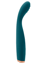 Load image into Gallery viewer, Luxe Lillie Silicone Rechargeable Vibrating Slim Wand Massager - Teal