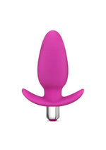 Load image into Gallery viewer, Luxe Little Thumper Silicone Vibrating Butt Plug
