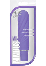 Load image into Gallery viewer, Luxe Nimbus Silicone Mini Vibrator - Periwinkle/Purple
