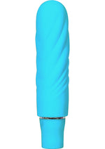 Load image into Gallery viewer, Luxe Nimbus Siliconemini Vibrator - Aqua/Blue
