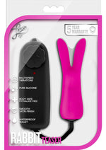 Load image into Gallery viewer, Luxe Rabbit Teaser Silicone with Remote Control - Fuchsia/Pink