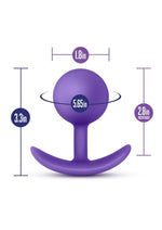 Load image into Gallery viewer, Luxe Wearable Vibra Plug Silicone Butt Plug