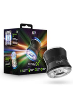 Load image into Gallery viewer, M For Men Pod X Rechargeable Vibrating Masturbator - Black
