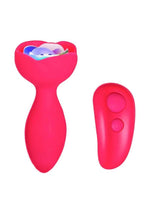Load image into Gallery viewer, M&#39;lady Light Up Rotating Silicone Rechargeable Anal Plug - Pink
