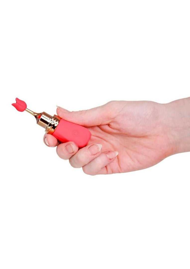 M'lady Pinpoint Silicone Rechargeable Bow Tie Wand