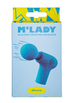 Load image into Gallery viewer, M'lady Silicone Rechargeable Vibrating Massager - Teal